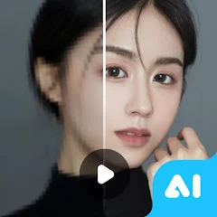 AI 影片編輯器，增強畫質 - Utool