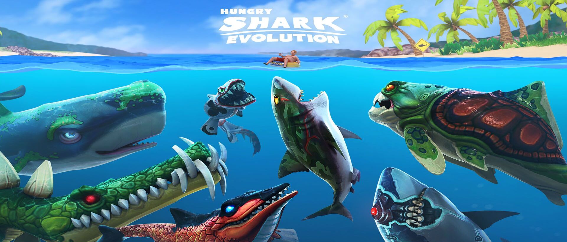 Chơi Hungry Shark Evolution trên máy tính/PC cùng giả lập NoxPlayer
