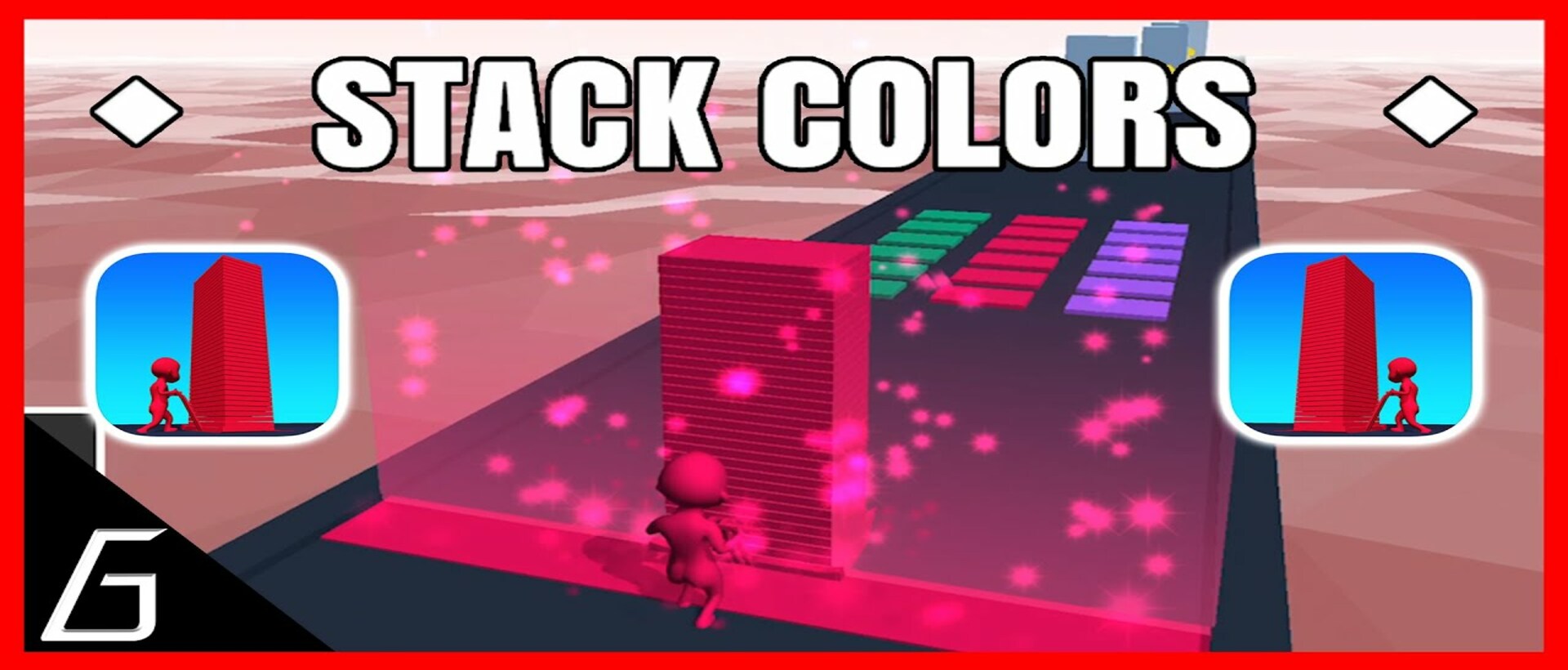 Chơi Stack Colors! trên máy tính/PC cùng giả lập NoxPlayer