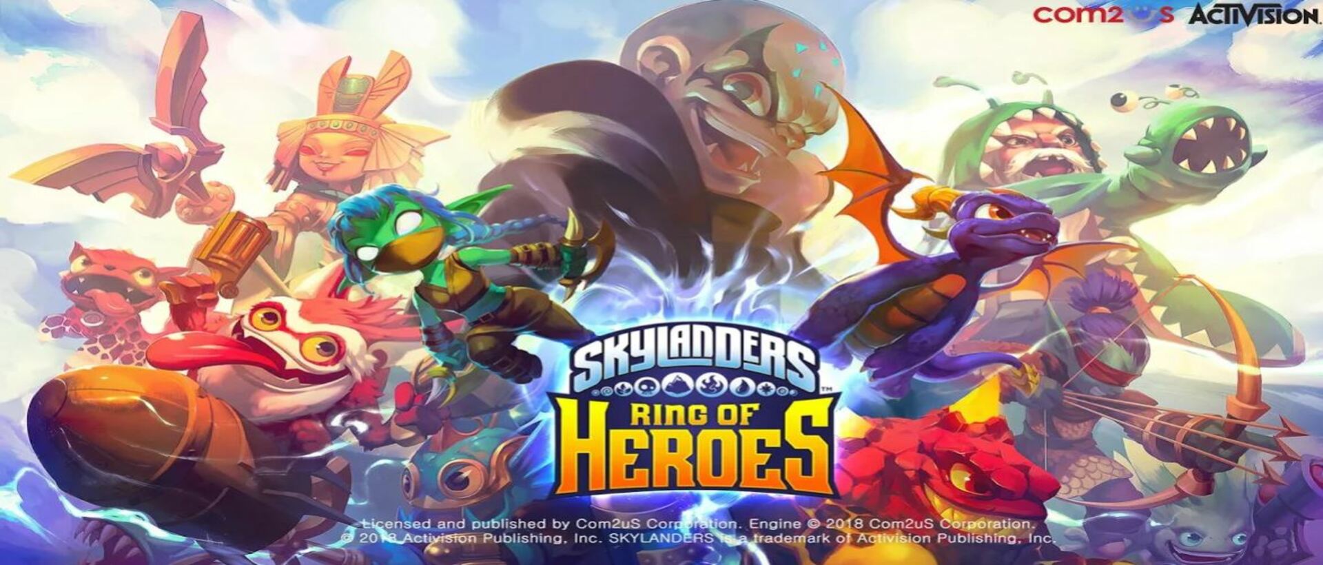 Chơi Skylanders™ Ring of Heroes trên máy tính/PC cùng giả lập NoxPlayer