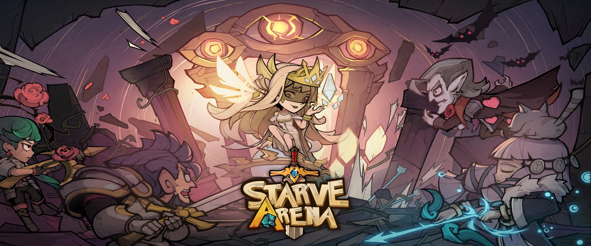 Chơi Starve Arena: Idle & RPG trên máy tính/PC cùng giả lập NoxPlayer