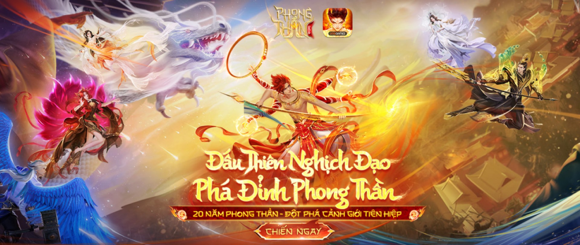 Chơi Phong Thần VNG trên máy tính/PC cùng giả lập NoxPlayer