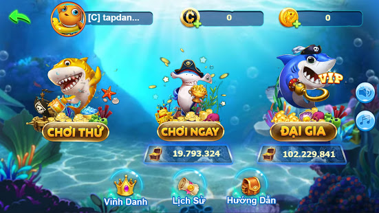 Hướng dẫn chơi Săn cá Choáng Club