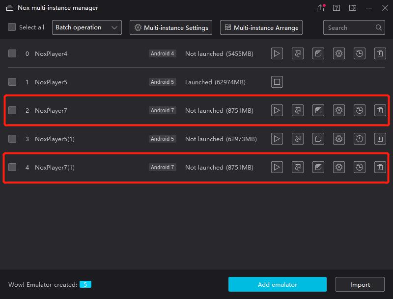 Multi-Instance on Emulator  How to Use Multi-instance Manager