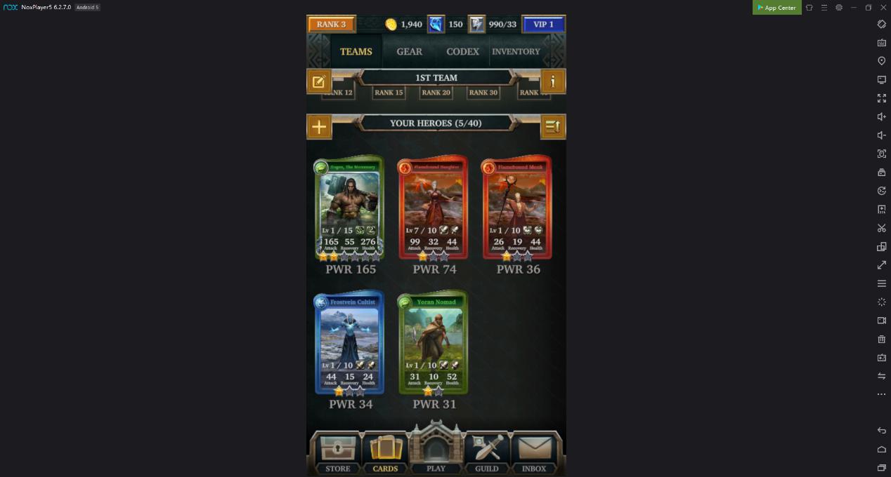 Play Legendary: Game of Heroes on your Pc with NoxPlayer – NoxPlayer