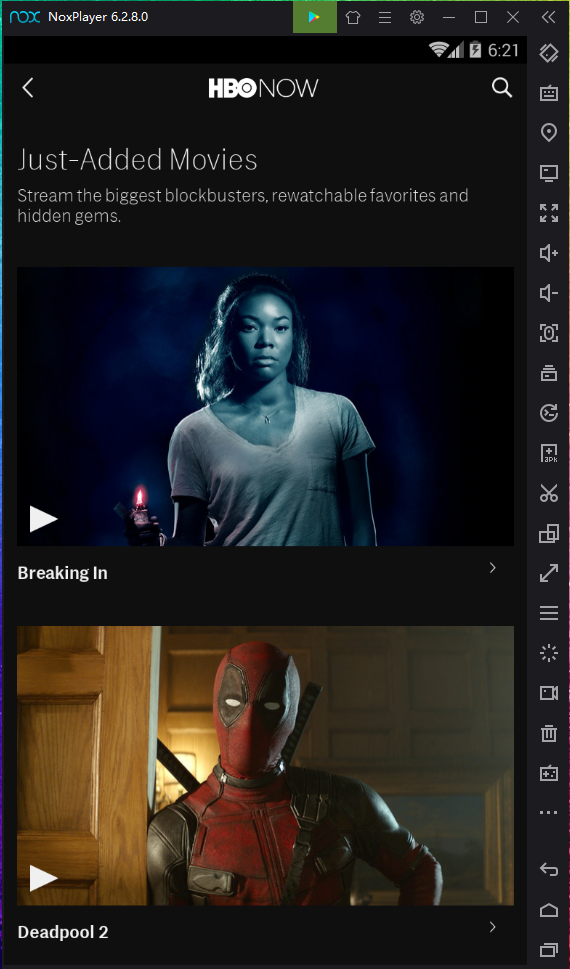 Download HBO NOW app on PC with NoxPlayer – NoxPlayer