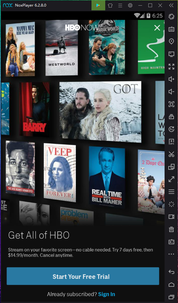 Download HBO NOW app on PC with NoxPlayer – NoxPlayer