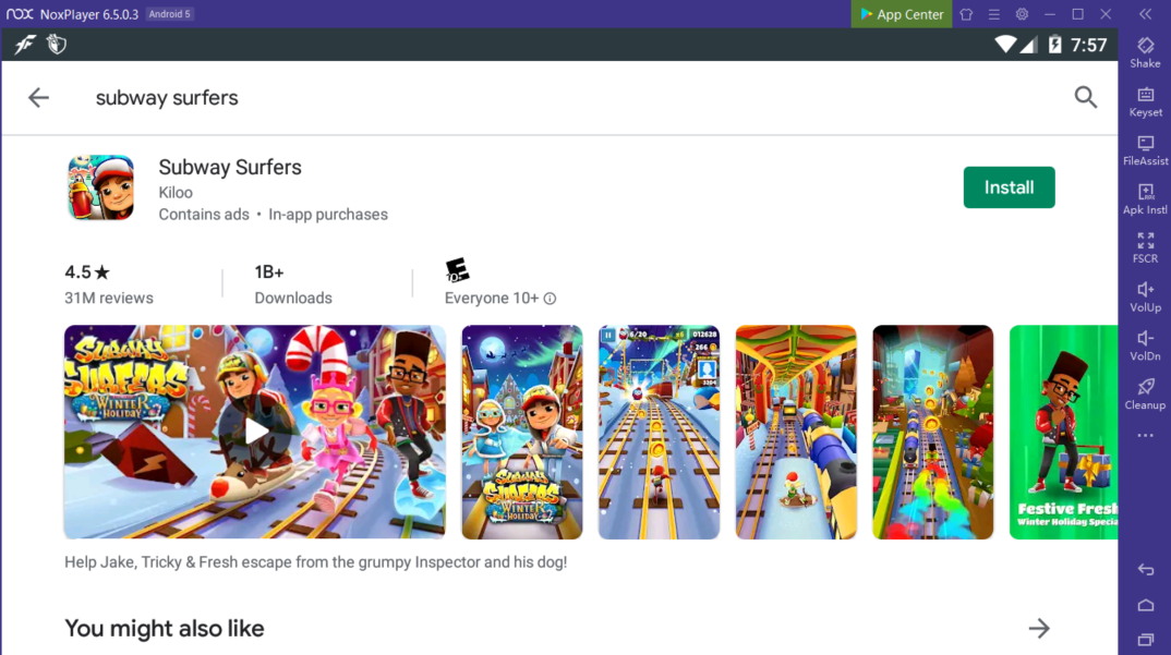 Subway Surfers Gameplay PC - First play 