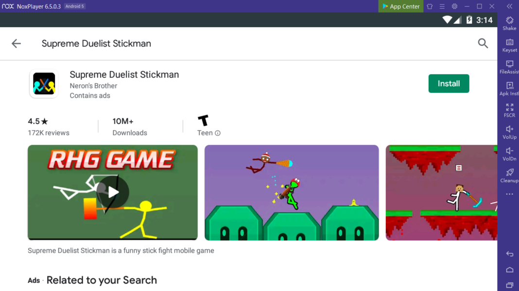 Download Stickman Clash: 2 player games on PC with MEmu