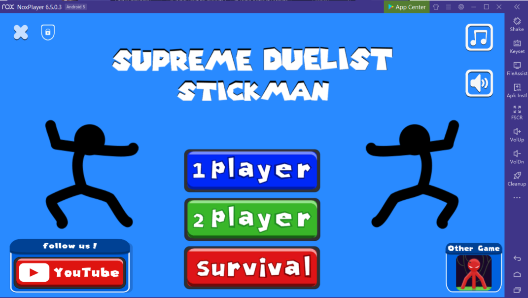 Supreme duelist stickman