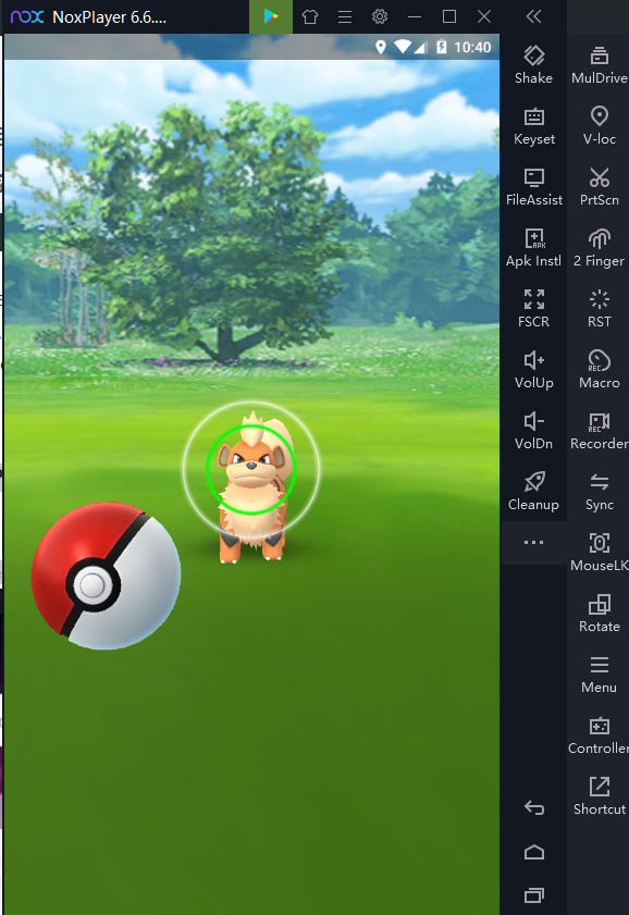 nox player pokemon go for mac