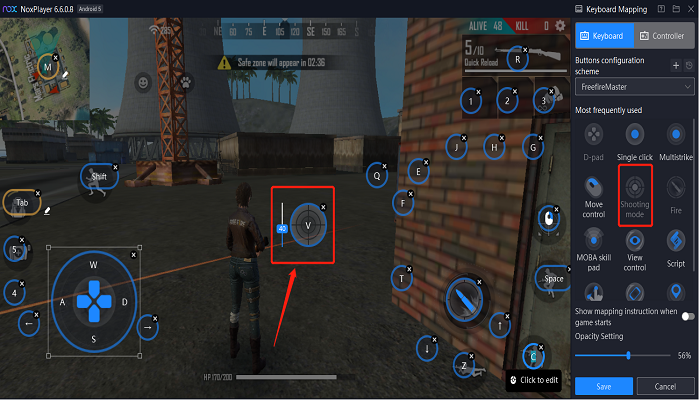 Using Keyboard Control to Play Free Fire on PC with NoxPlayer – NoxPlayer