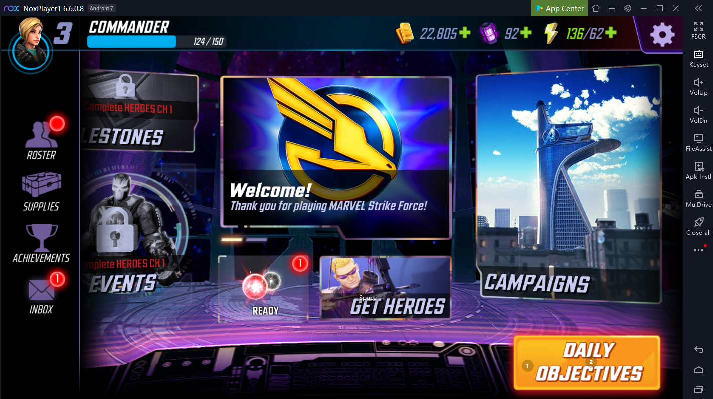 Download & Play MARVEL Strike Force on PC with Emulator