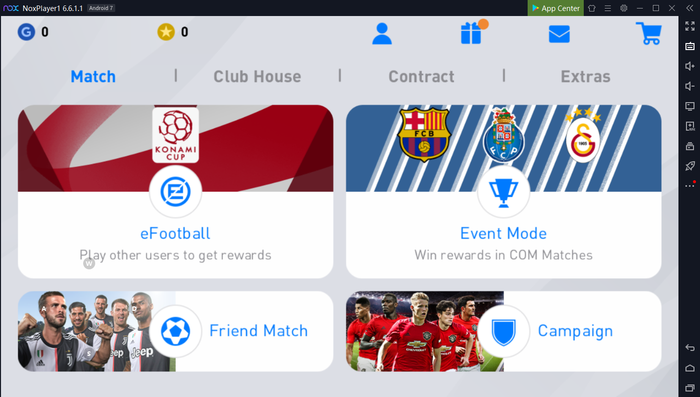 Download and Play eFootball PES 2020 on PC with NoxPlayer