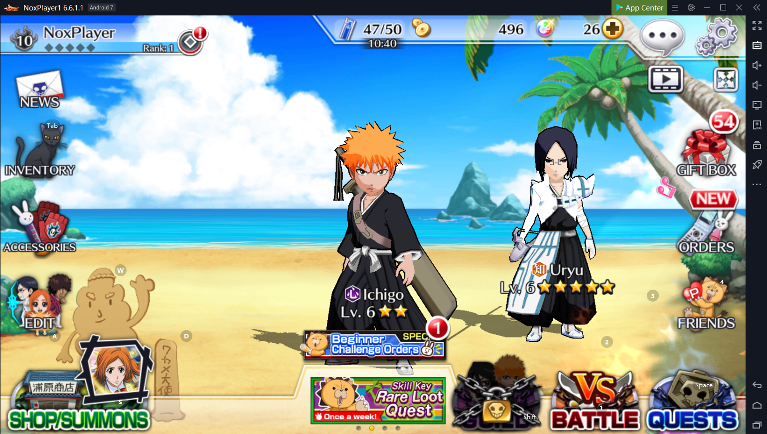 Play 3d fighting Game: Play 3d Bleach Battle