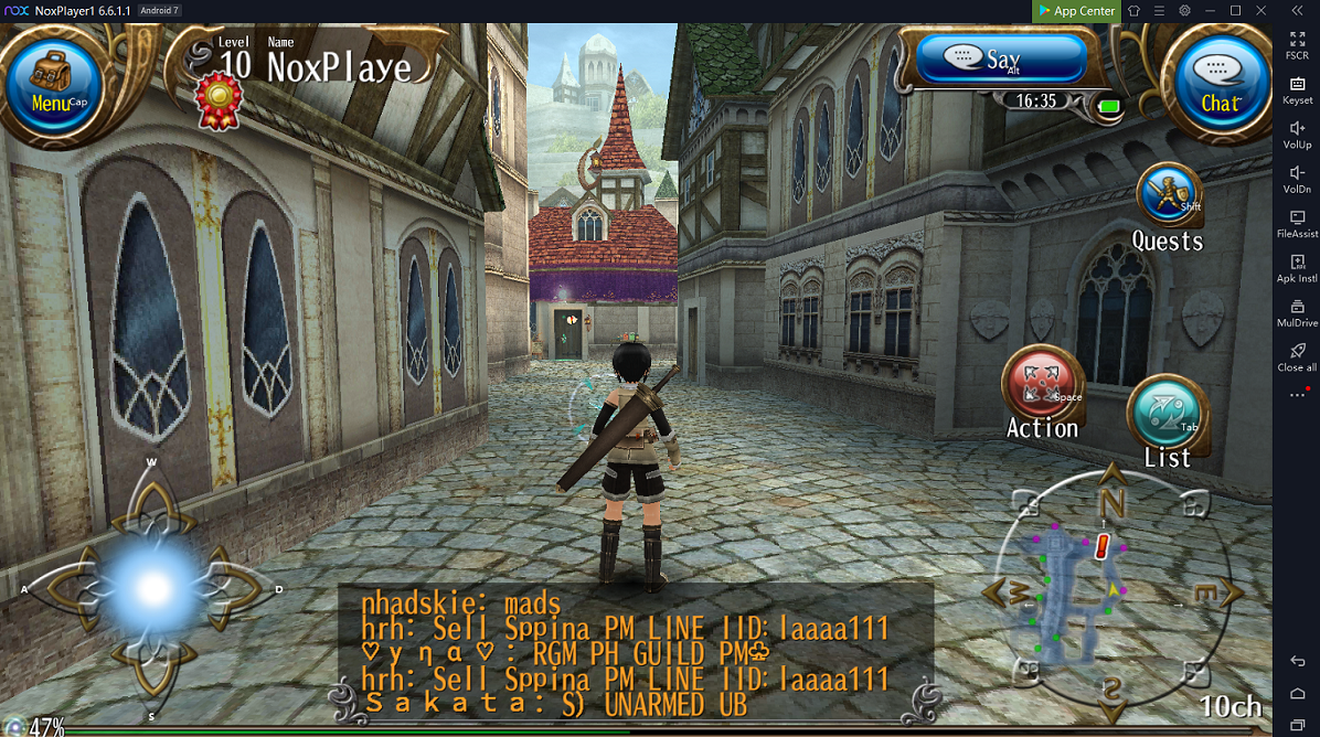 Download And Play RPG Toram Online MMORPG On PC With NoxPlayer 