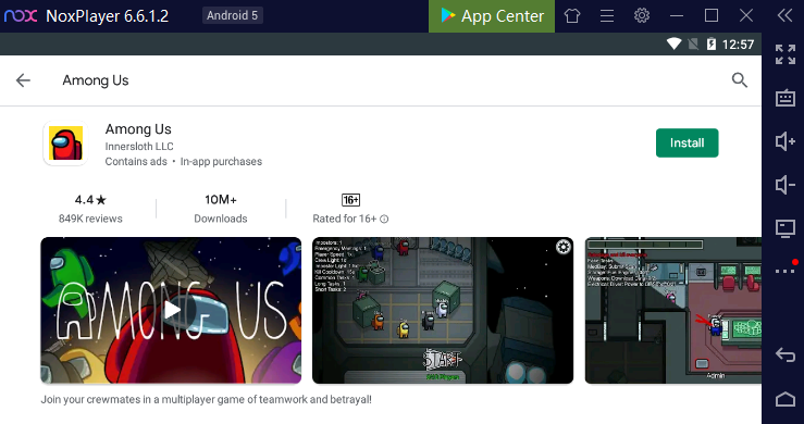 How to Download AMONG US with NO PLAY STORE on PC Windows 10