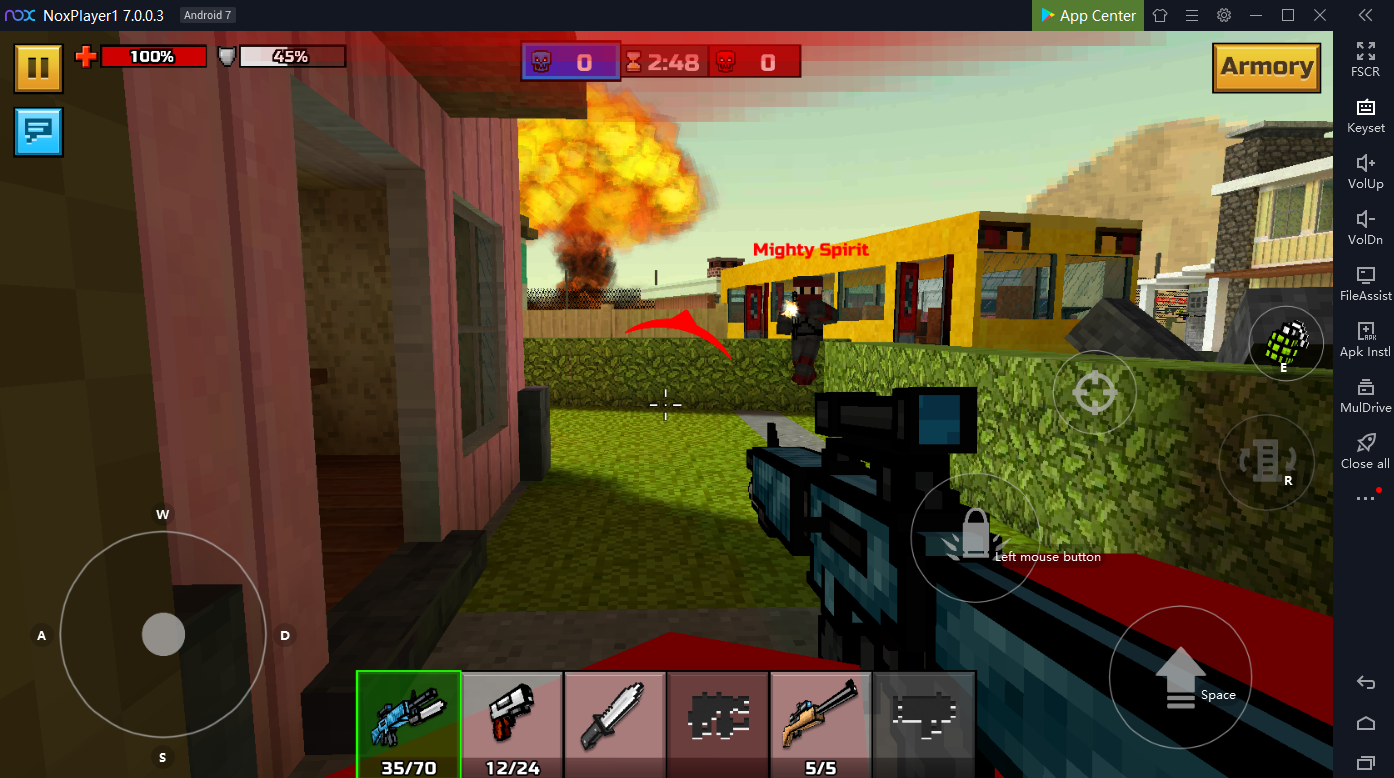 Download and Play Pixel Gun 3D FPS Shooter and Battle Royale on PC with NoxPlayer