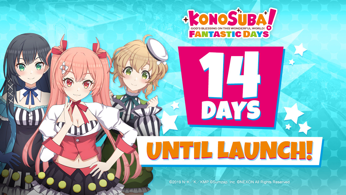 New Mobile RPG KonoSuba Fantastic Days Is Now Open For Pre-registration –