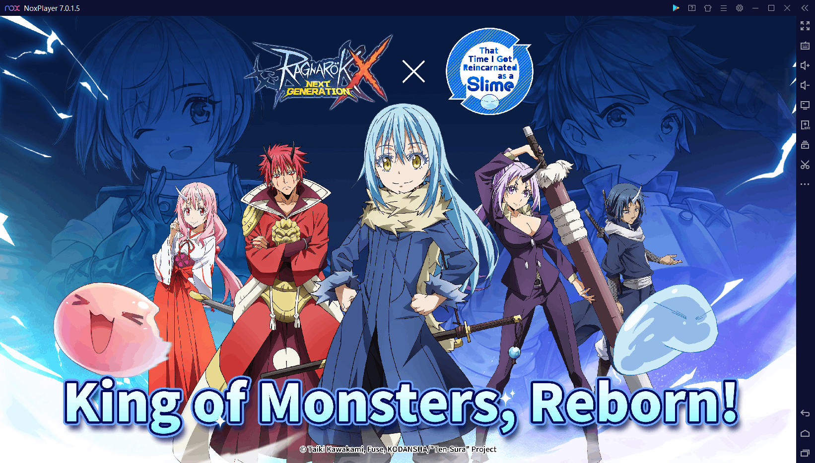 Ragnarok X: Next Generation's Collaboration with Hit Anime “That Time I Got  Reincarnated as a Slime” is Now Live! – NoxPlayer