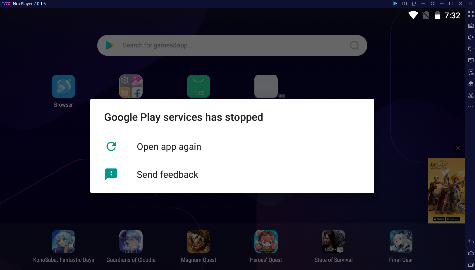 how to fix google play stopped on noxplayer 2018
