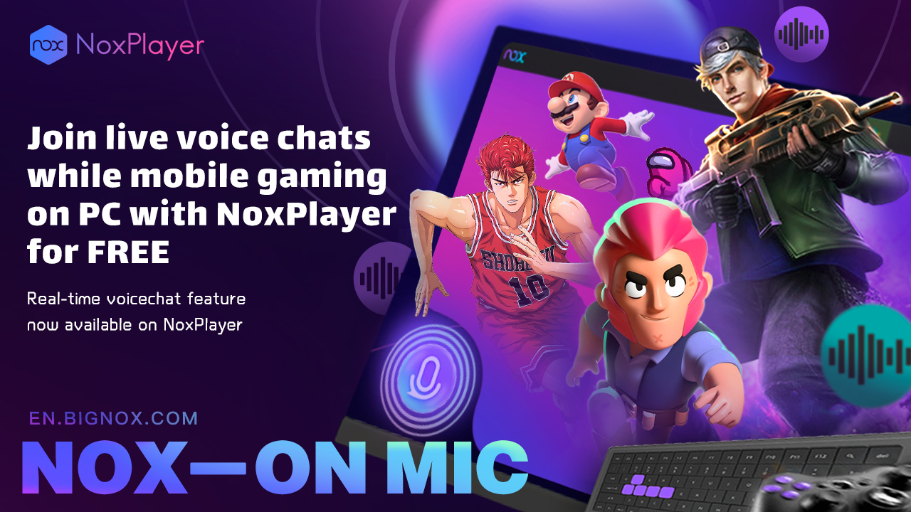 Voice Chat Feature is Now Available on NoxPlayer for Playing Mobile Games  on PC – NoxPlayer