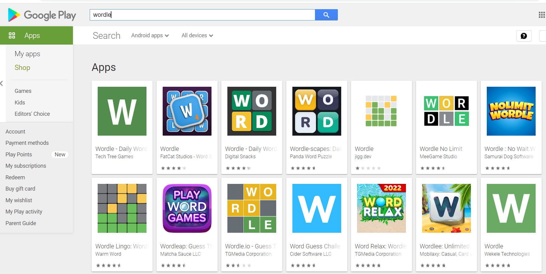 Wordle! – Apps no Google Play