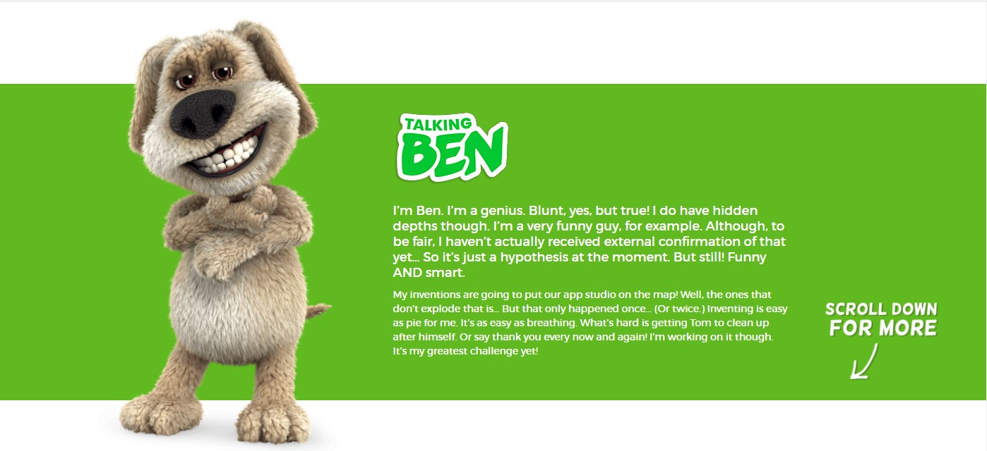 Talking Ben the Dog on the App Store