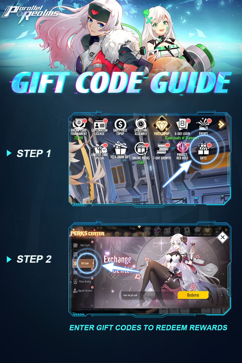 【Parallel Realms】เกมมือถือแนว Collectible RPG เข้าไทยแล้ว แจก GIFT CODE ...